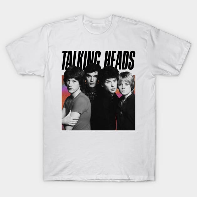 Vintage Talking Heads T-Shirt by bambangbuta